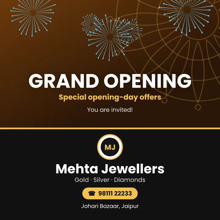 Grand opening post